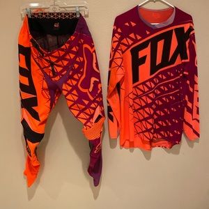 Men’s motocross gear.